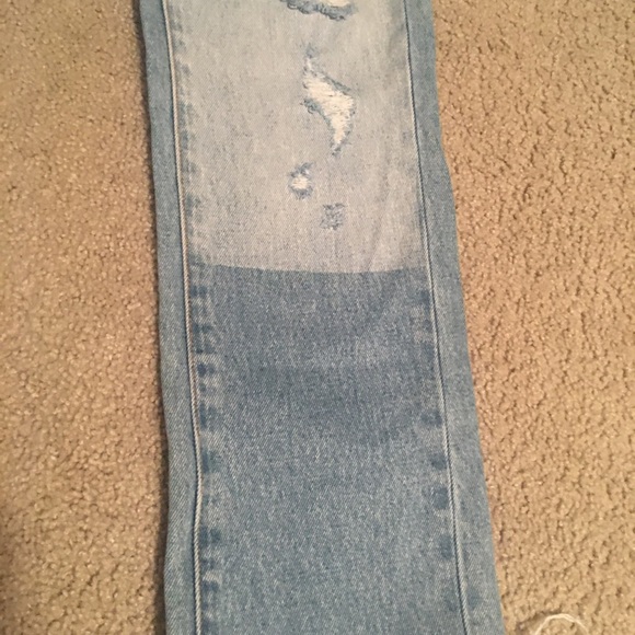 Gilded Intent distressed denim jeans Sz 25 - Picture 8 of 13